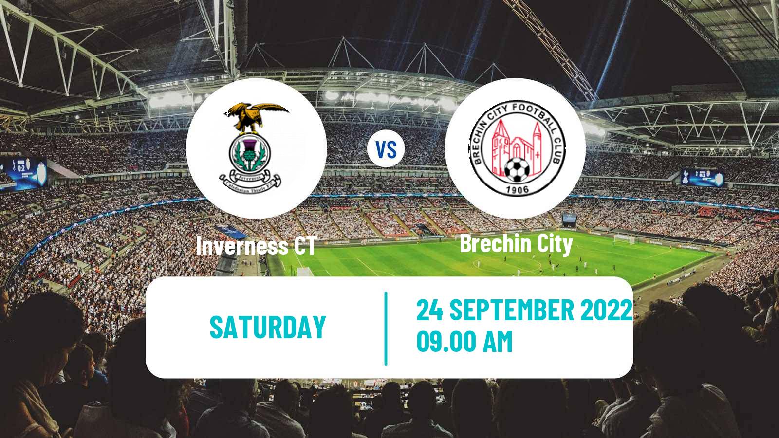 Soccer Scottish Challenge Cup Inverness - Brechin City