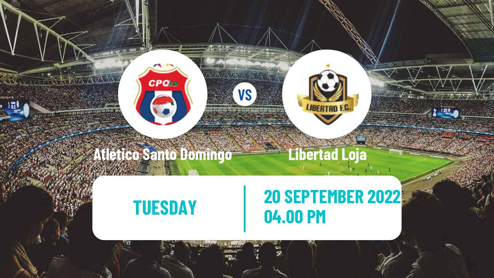 Soccer Ecuadorian Serie B Atlético Santo Domingo - Libertad Loja