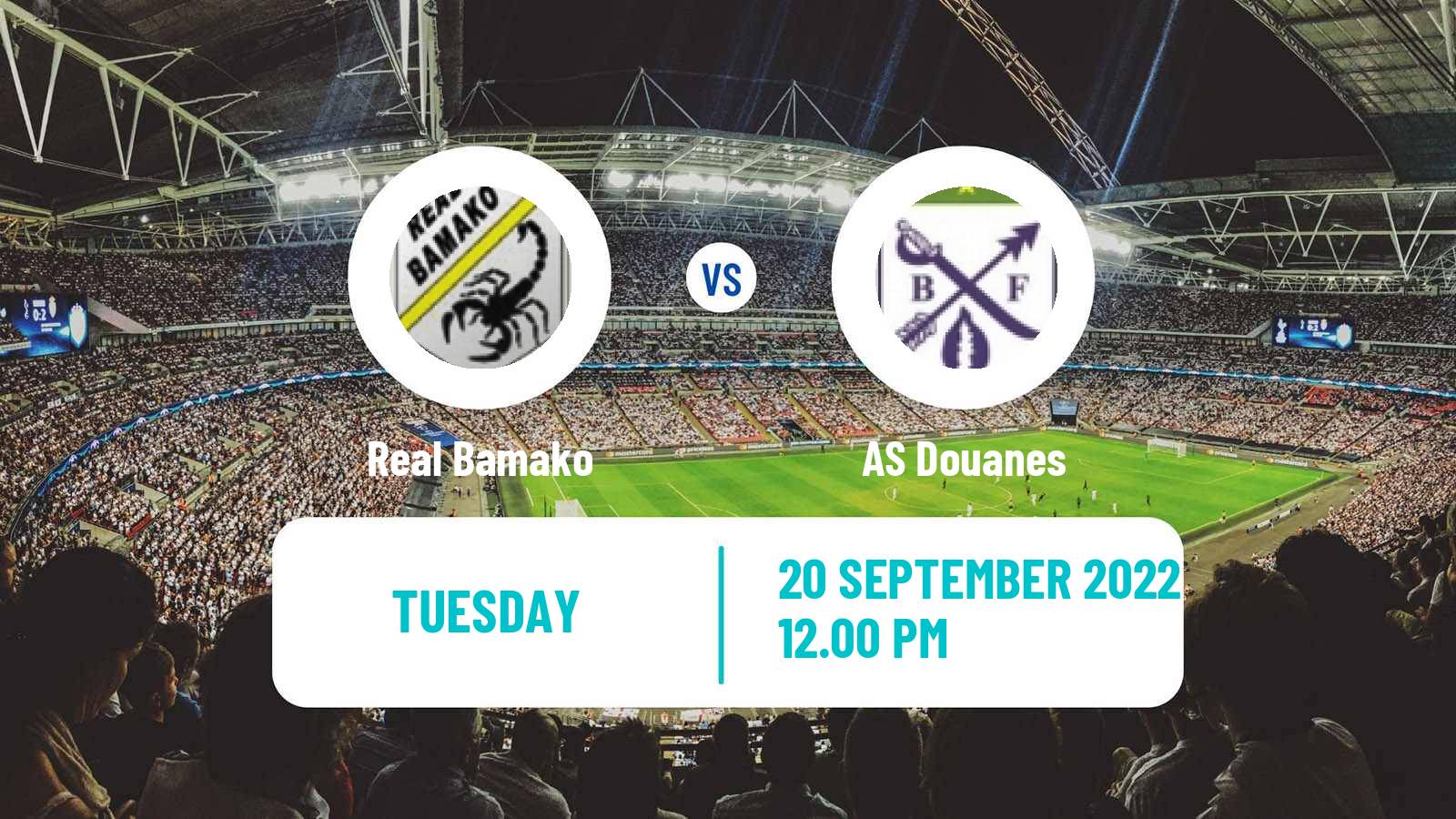 Soccer CAF Confederation Cup Real Bamako - AS Douanes