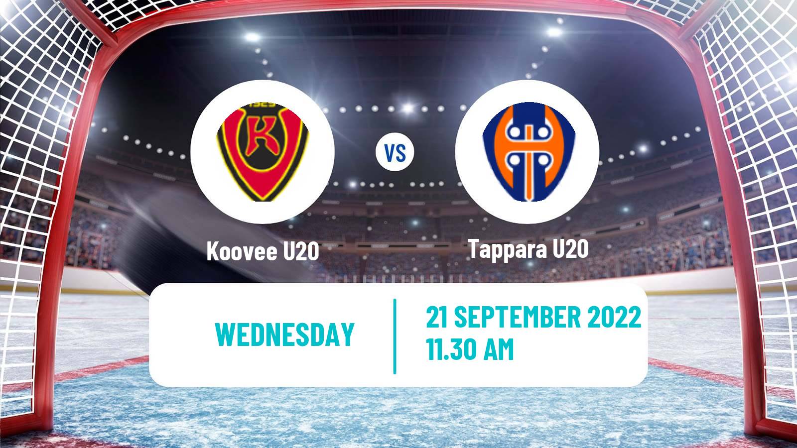 Hockey Finnish SM-sarja U20 Koovee U20 - Tappara U20