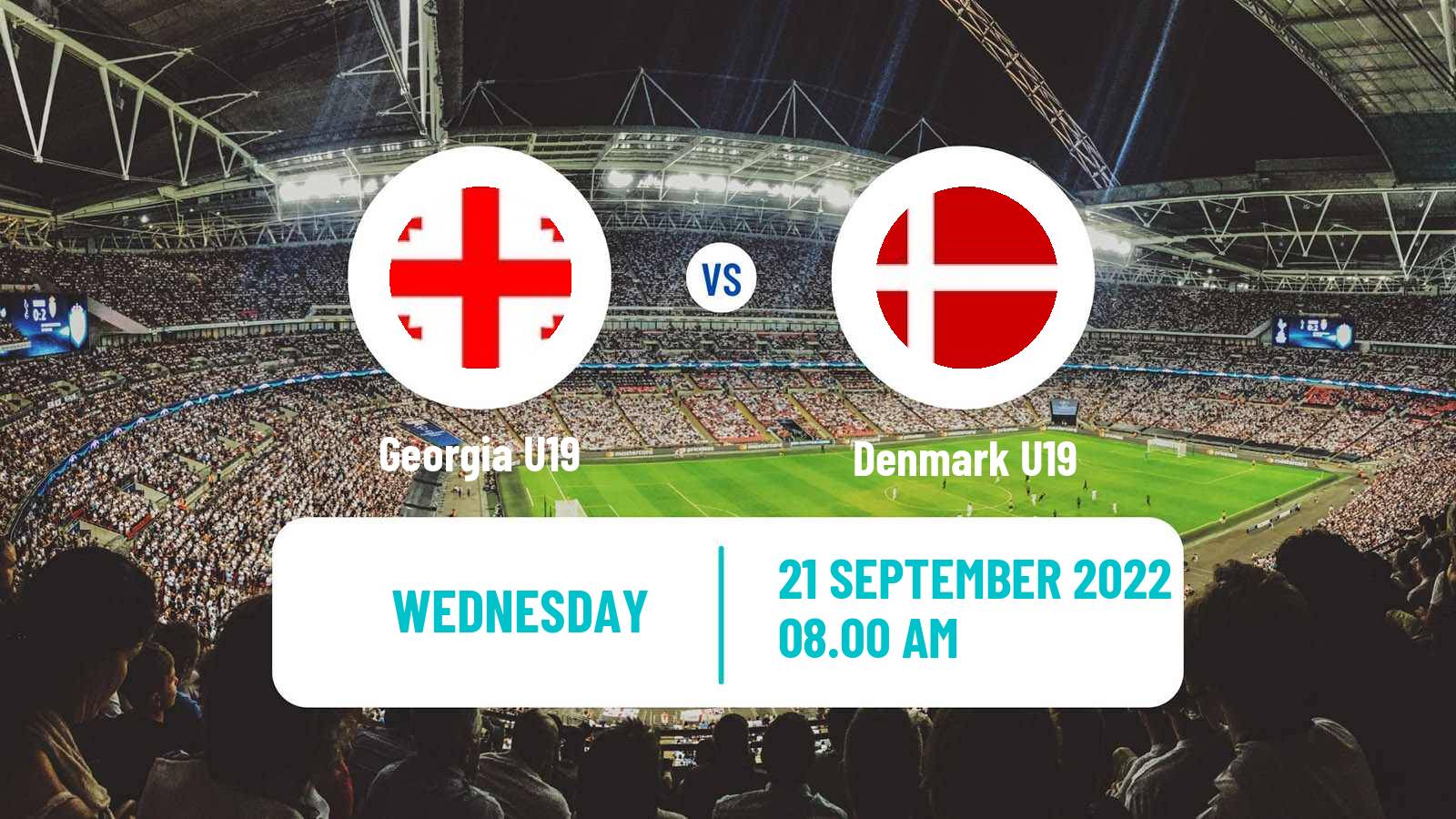 Soccer UEFA Euro U19 Georgia U19 - Denmark U19