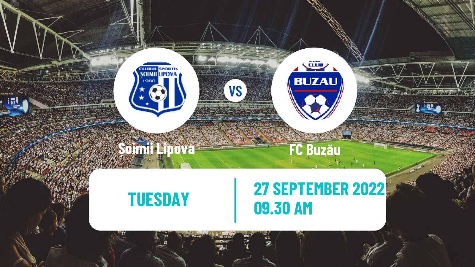 Soccer Romanian Cup Șoimii Lipova - Buzău