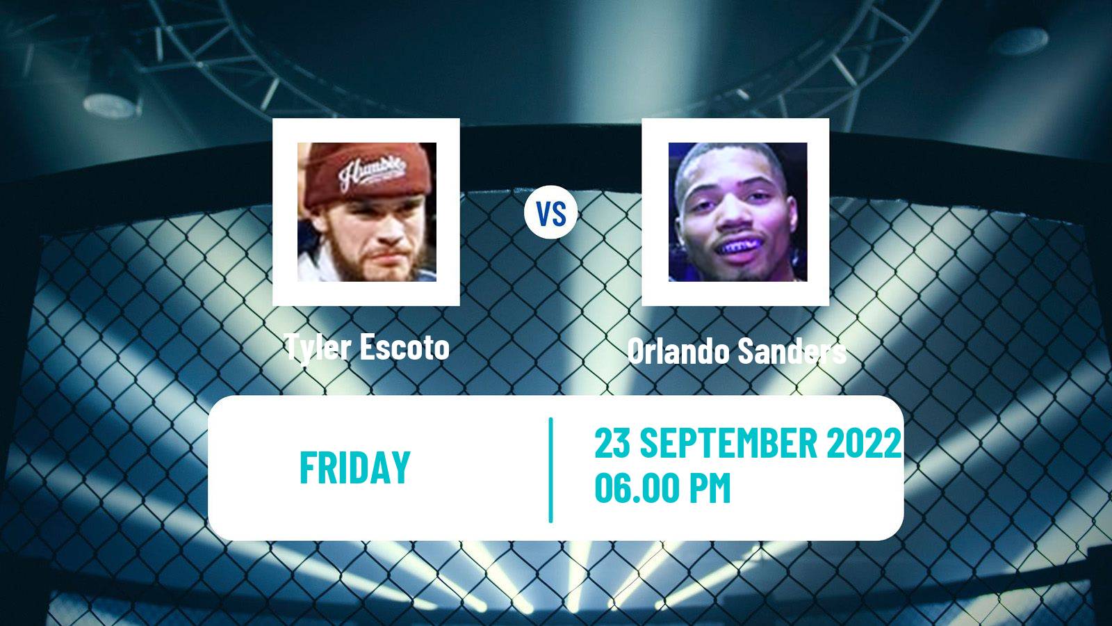MMA MMA Tyler Escoto - Orlando Sanders