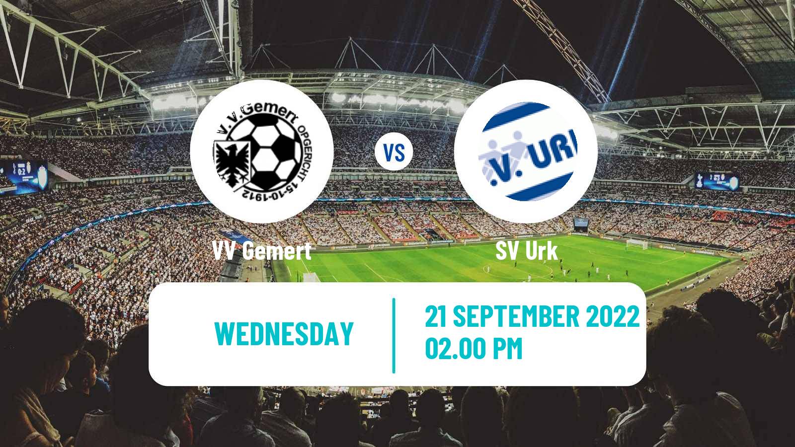 Soccer Dutch KNVB Beker Gemert - Urk