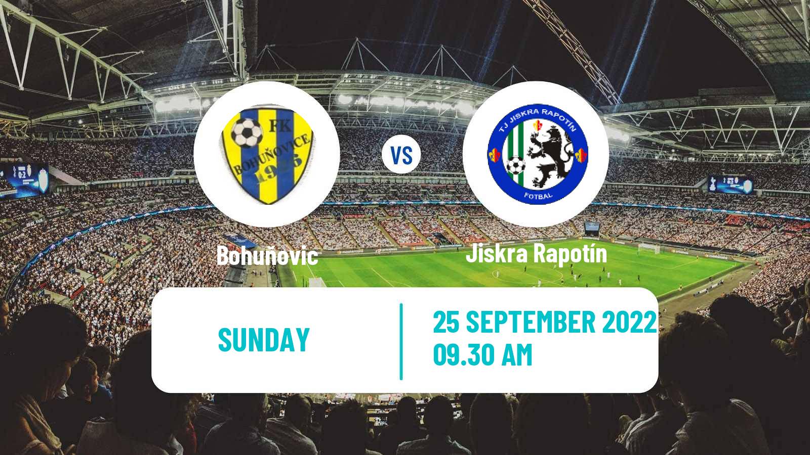 Soccer Czech Olomoucky KP Bohuňovic - Jiskra Rapotín