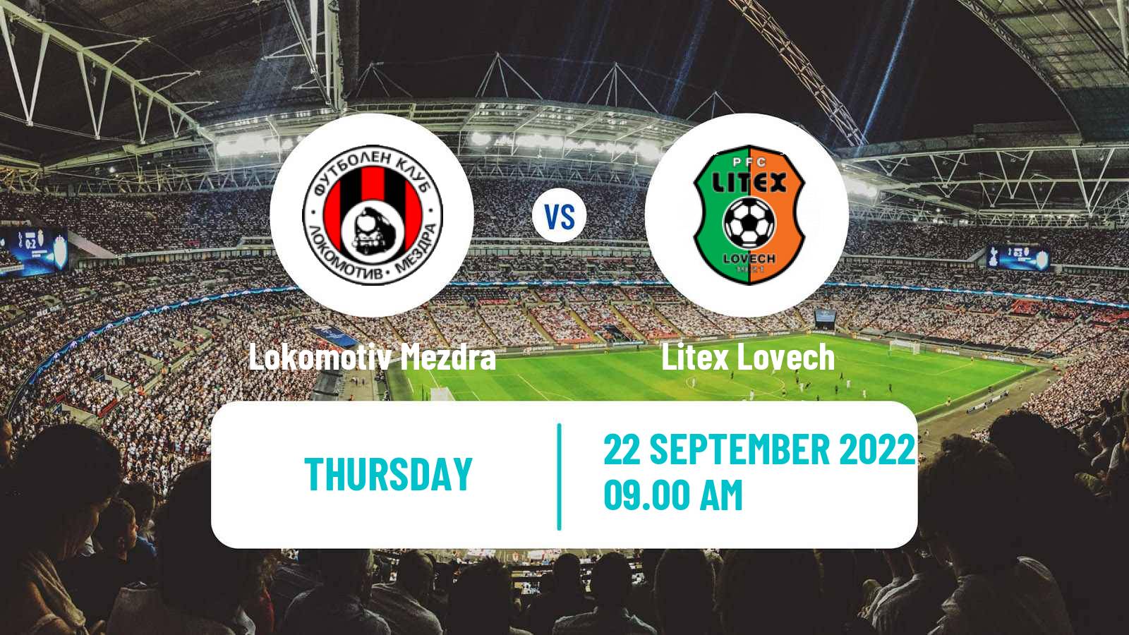 Soccer Bulgarian Cup Lokomotiv Mezdra - Lovech