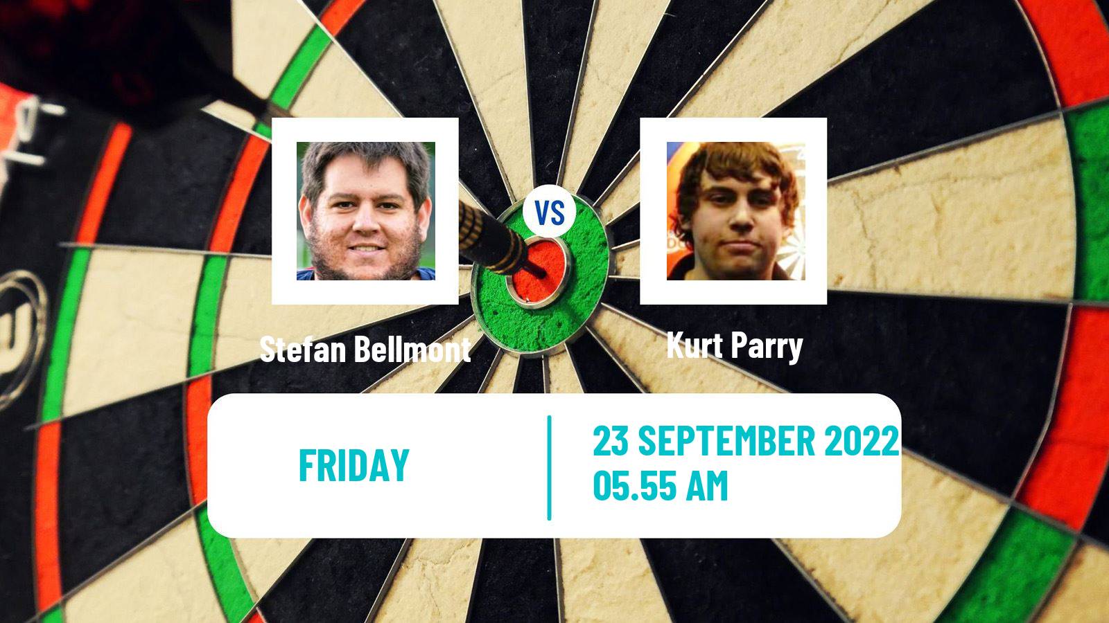 Darts Darts Stefan Bellmont - Kurt Parry