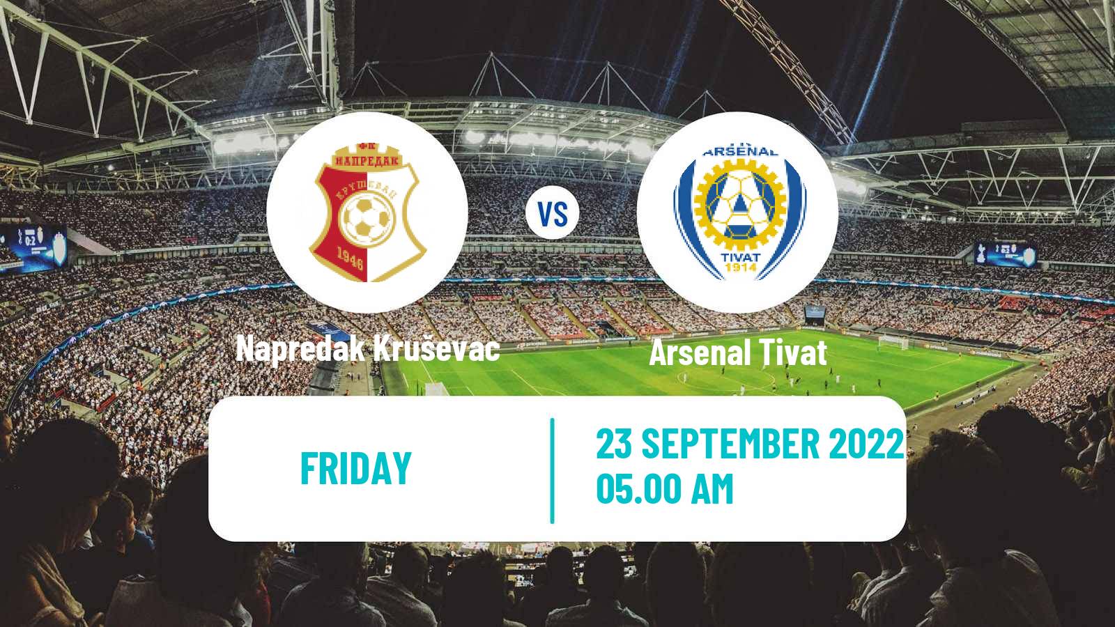 Soccer Club Friendly Napredak Kruševac - Arsenal Tivat