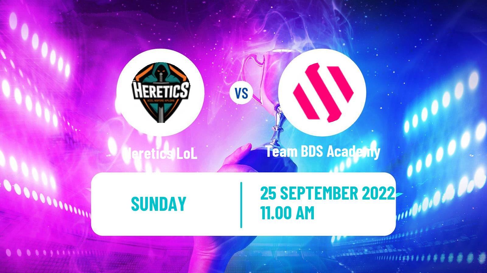 Esports eSports Heretics - Team BDS Academy