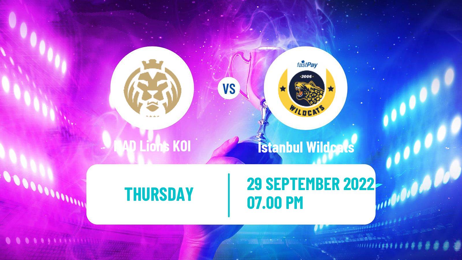 Esports eSports MAD Lions KOI - İstanbul Wildcats