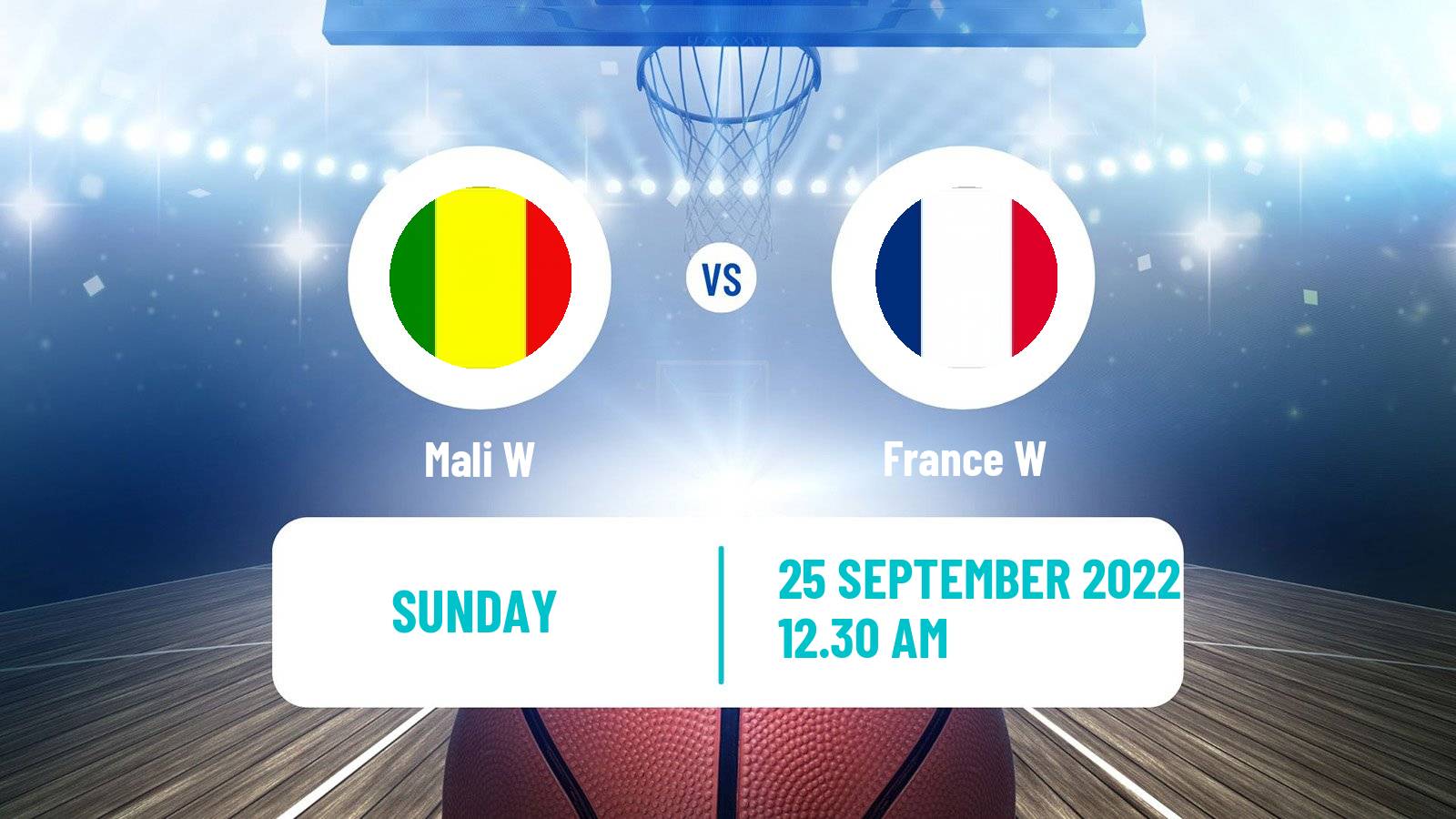 Basketball World Cup Basketball Women Mali W - France W