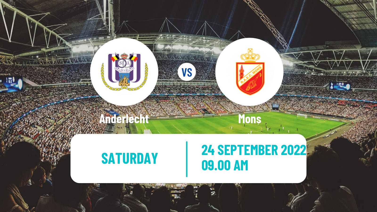 Soccer Belgian Cup Women Anderlecht - Mons