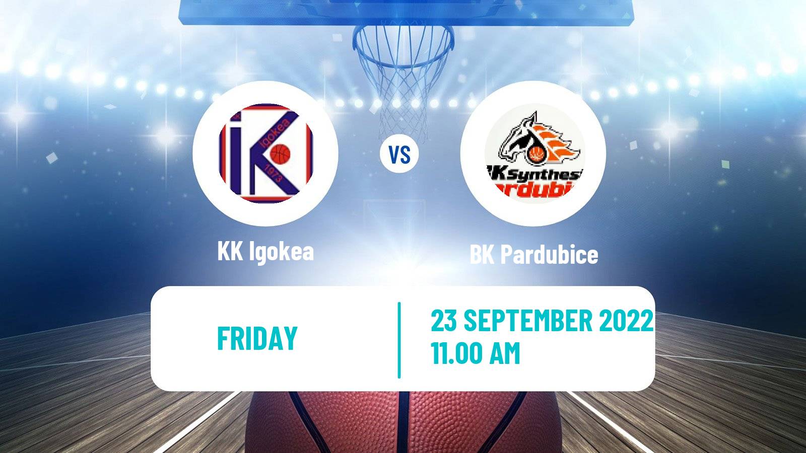 Basketball Club Friendly Basketball Igokea - Pardubice