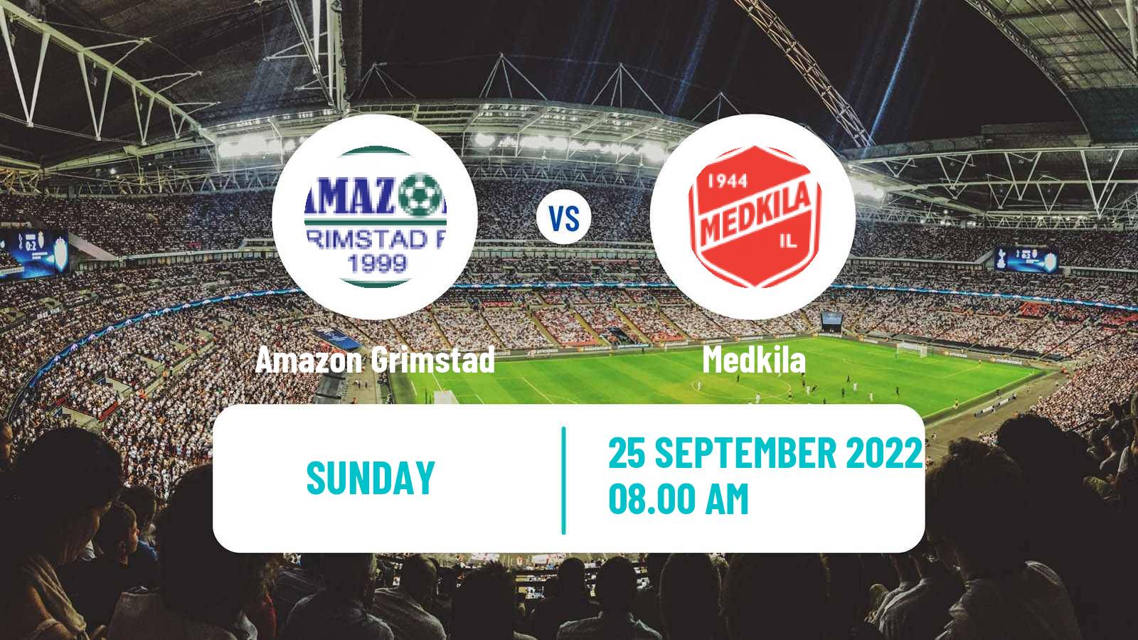 Soccer Norwegian Division 1 Women Amazon Grimstad - Medkila