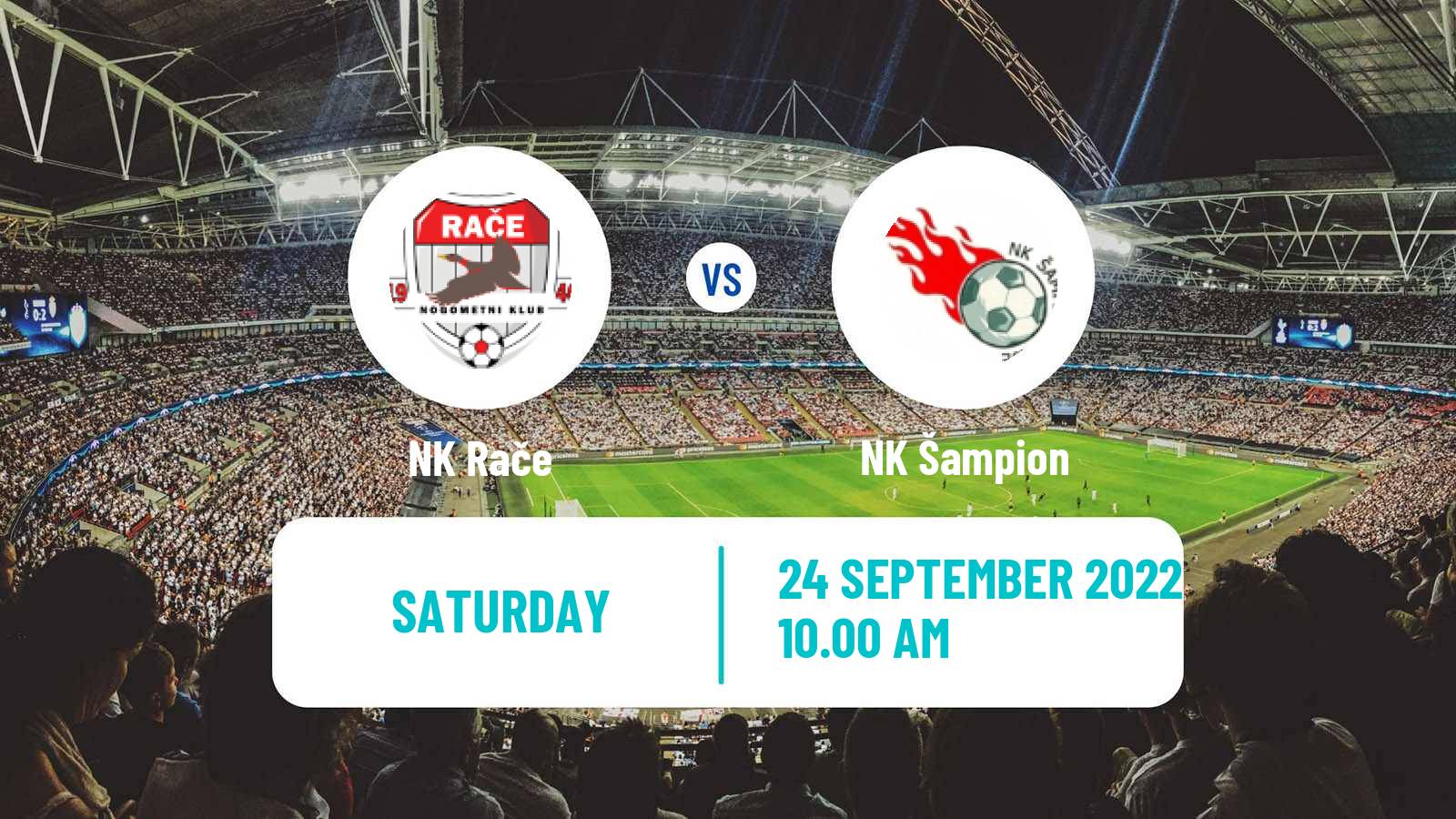 Soccer Slovenian 3 SNL East Rače - Šampion