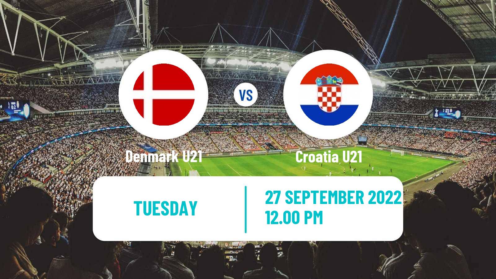 Soccer UEFA Euro U21 Denmark U21 - Croatia U21