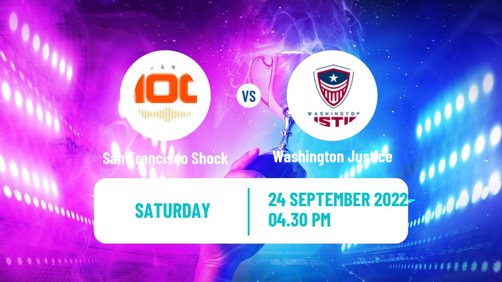 Esports eSports San Francisco Shock - Washington Justice