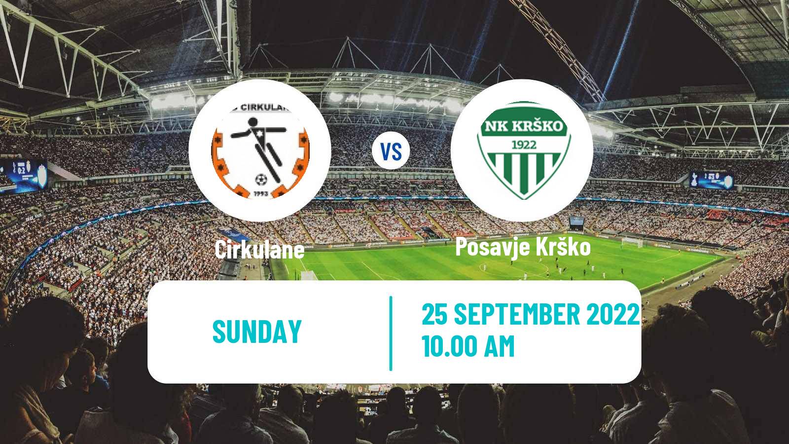 Soccer Slovenian 3 SNL East Cirkulane - Posavje Krško