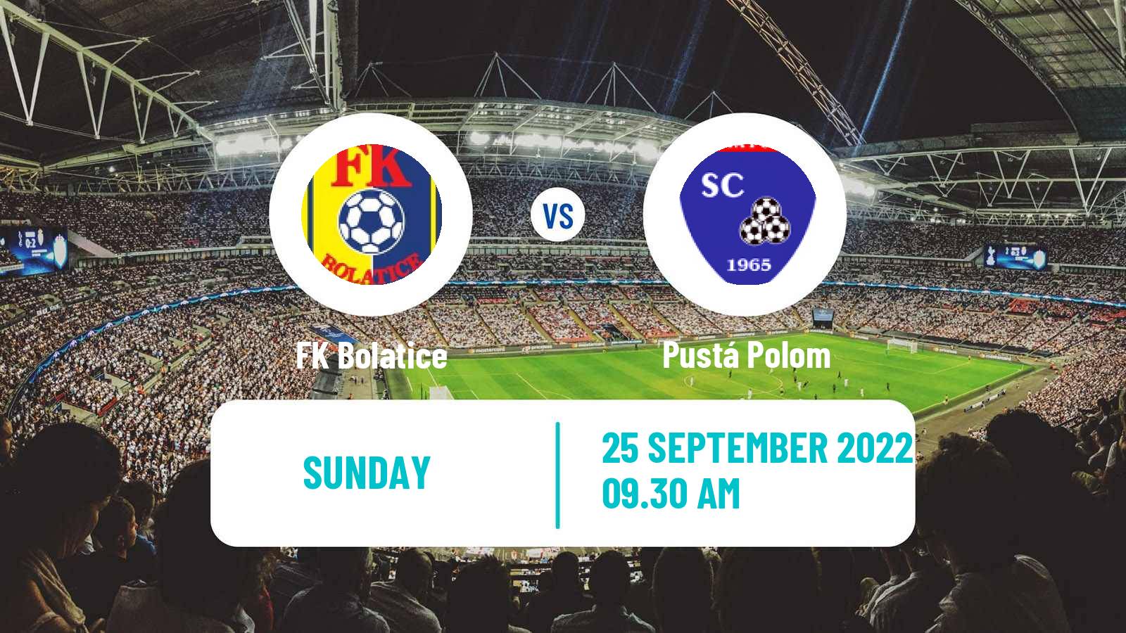 Soccer Czech Moravskoslezsky KP Bolatice - Pustá Polom