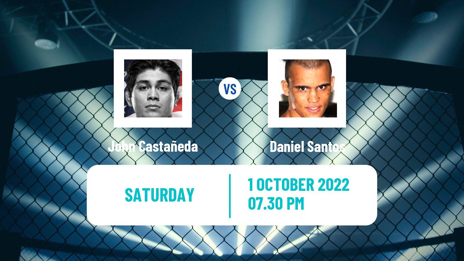 MMA MMA John Castañeda - Daniel Santos