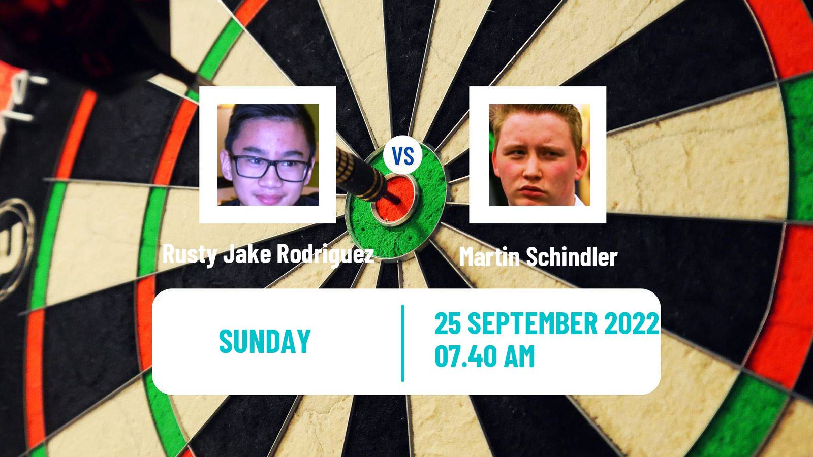 Darts Darts Rusty Jake Rodriguez - Martin Schindler