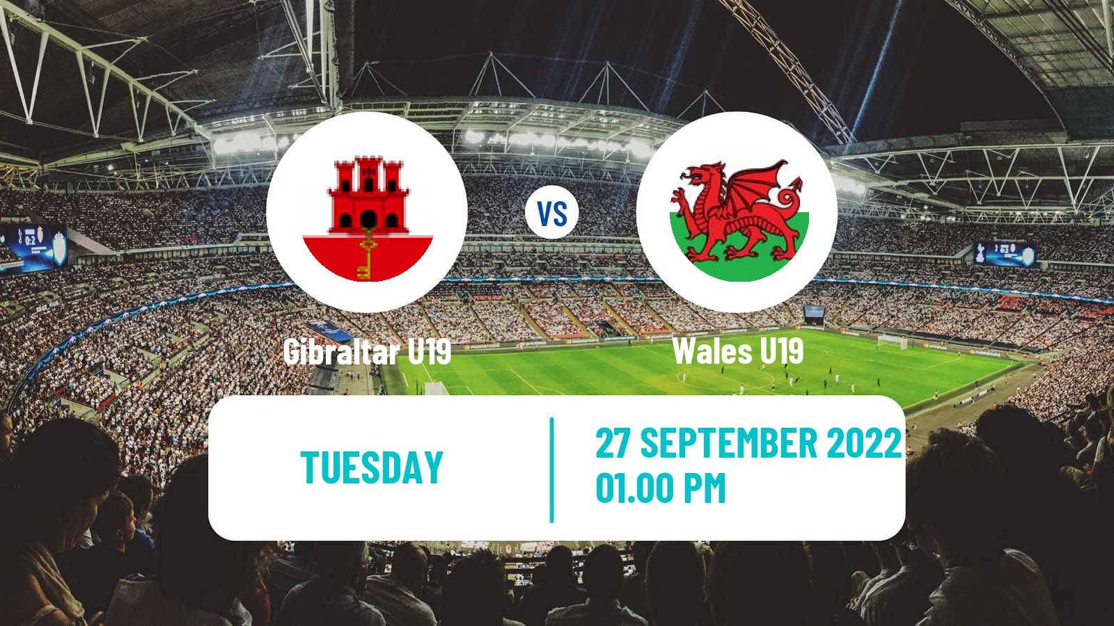 Soccer UEFA Euro U19 Gibraltar U19 - Wales U19