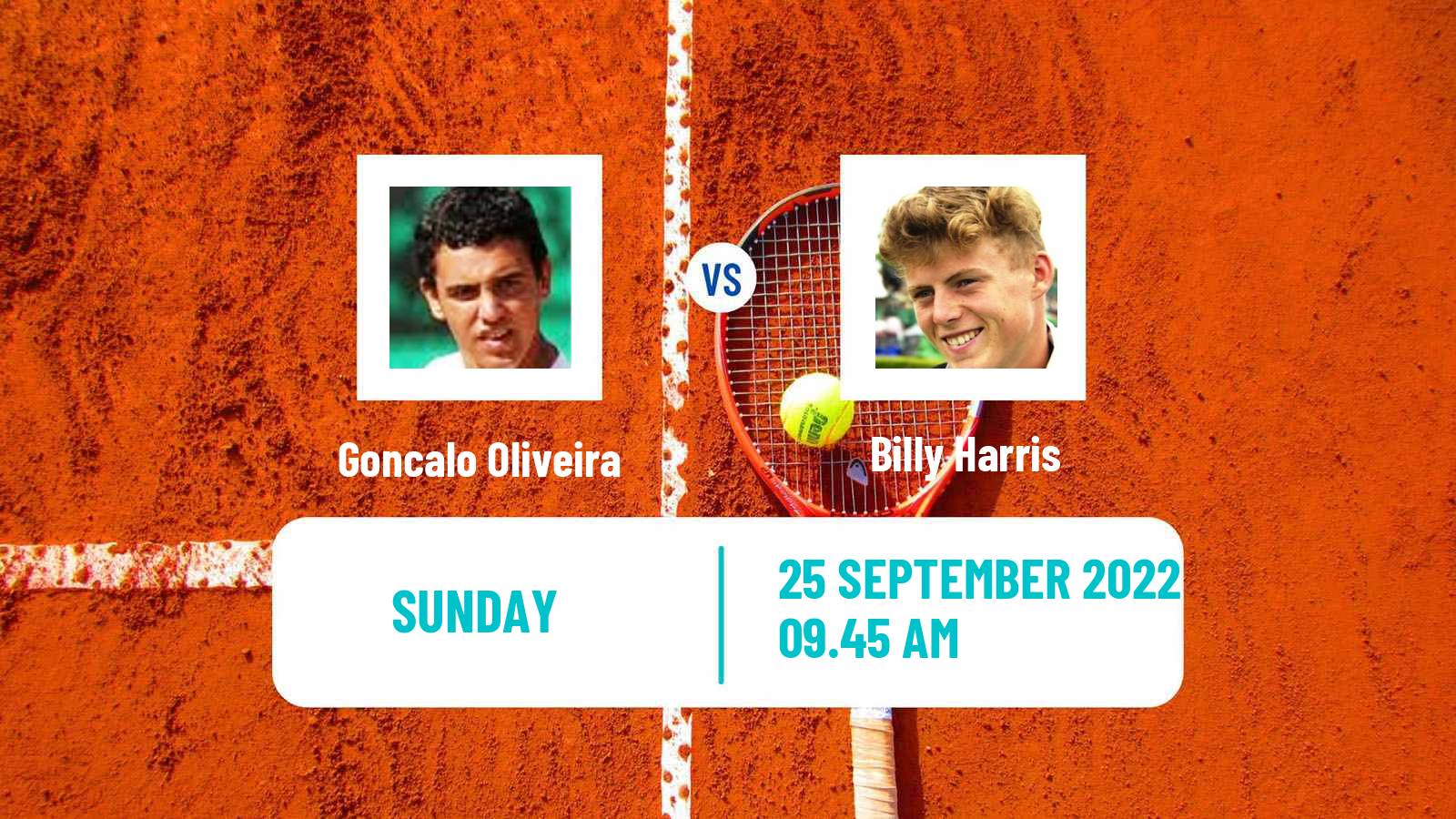 Tennis ATP Challenger Goncalo Oliveira - Billy Harris