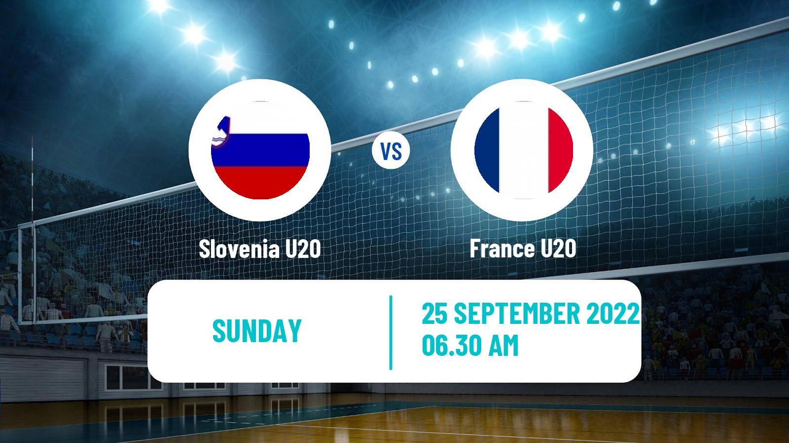 Volleyball European Championship U20 Volleyball Slovenia U20 - France U20