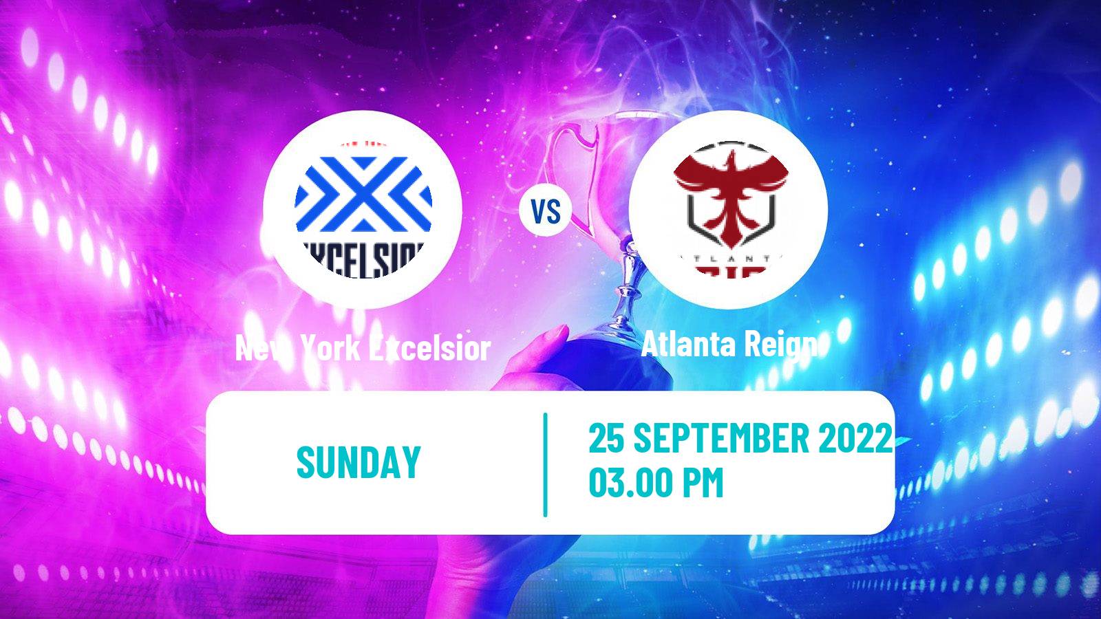 Esports eSports New York Excelsior - Atlanta Reign