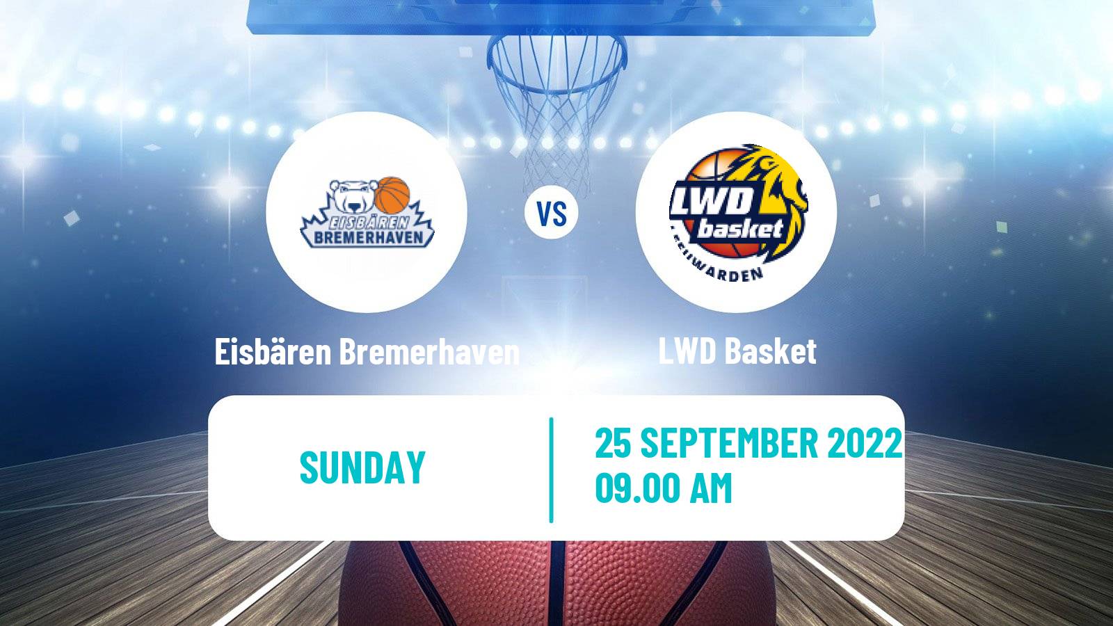Basketball Club Friendly Basketball Eisbären Bremerhaven - LWD Basket