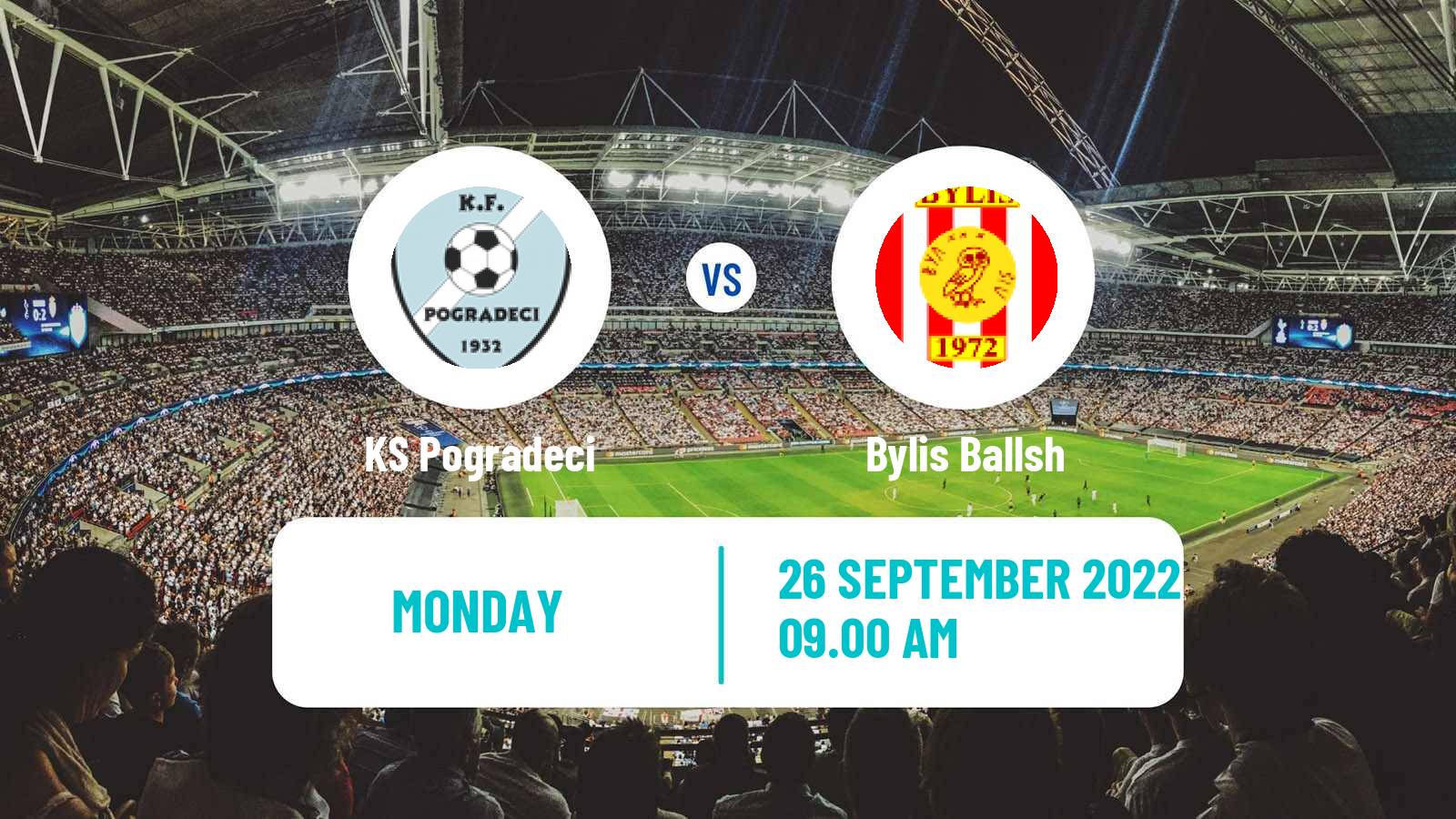 Soccer Albanian Cup Pogradeci - Bylis Ballsh