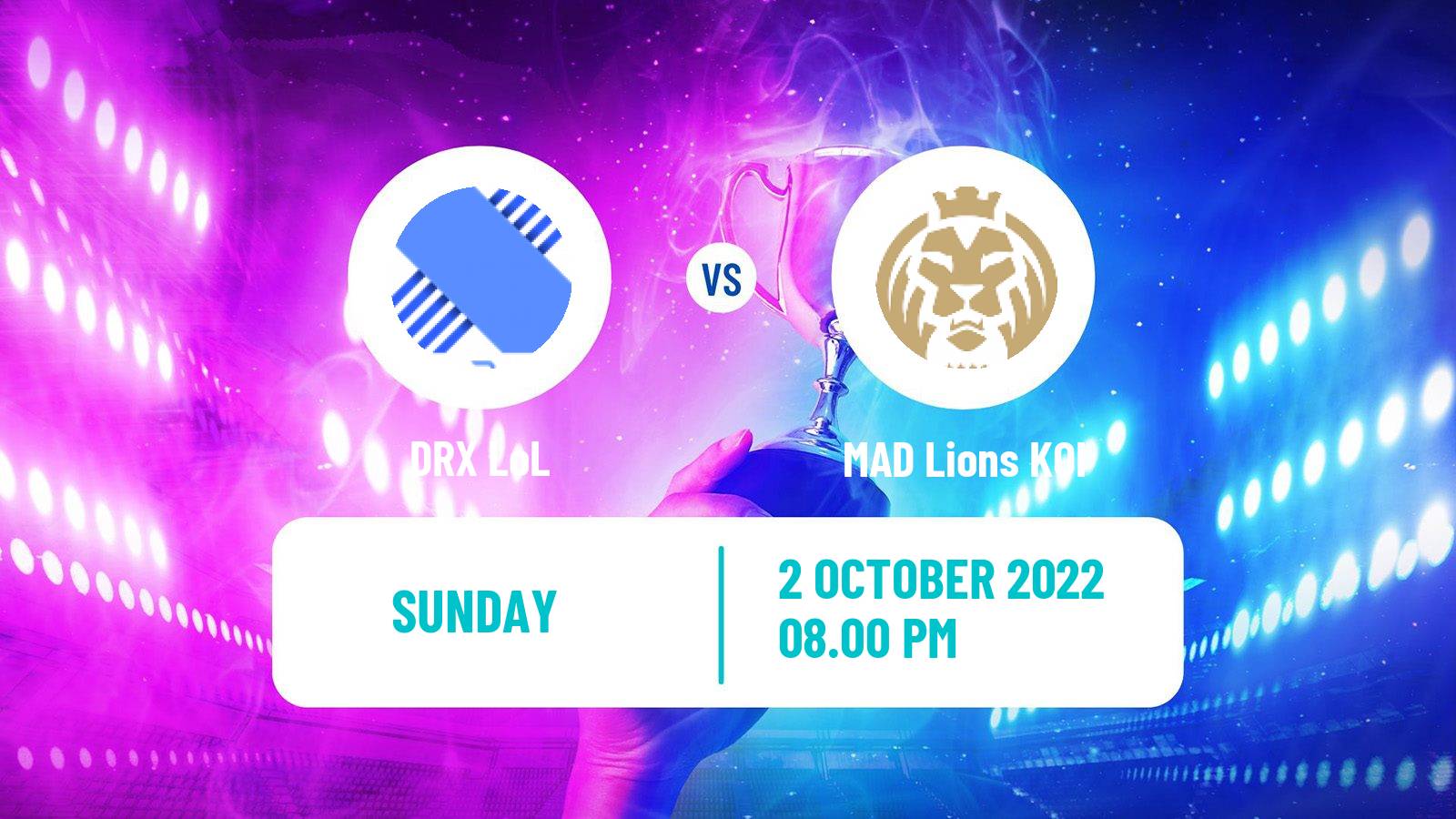 Esports eSports DRX - MAD Lions KOI