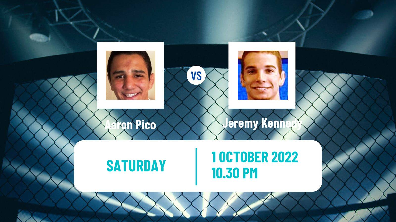 MMA MMA Aaron Pico - Jeremy Kennedy