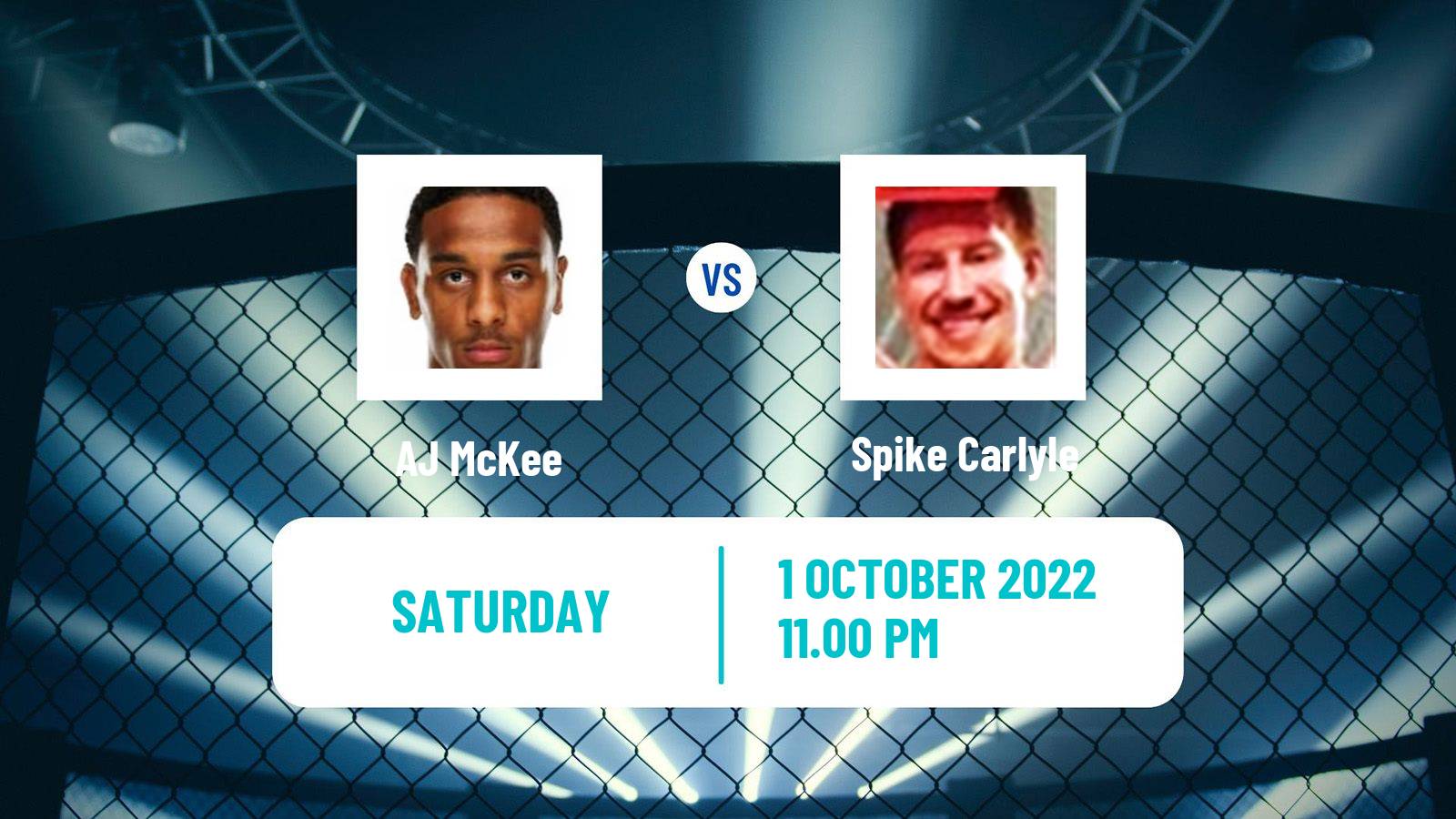 MMA MMA AJ McKee - Spike Carlyle