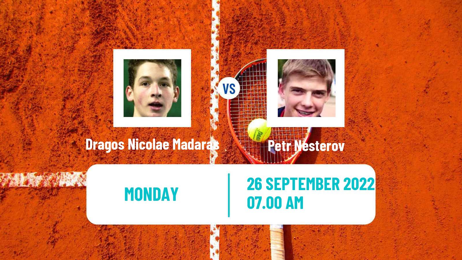 Tennis ATP Sofia Dragos Nicolae Madaras - Petr Nesterov