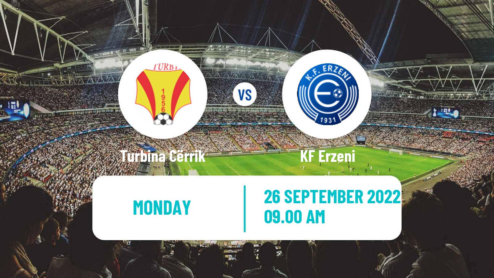 Soccer Albanian Cup Turbina Cërrik - Erzeni