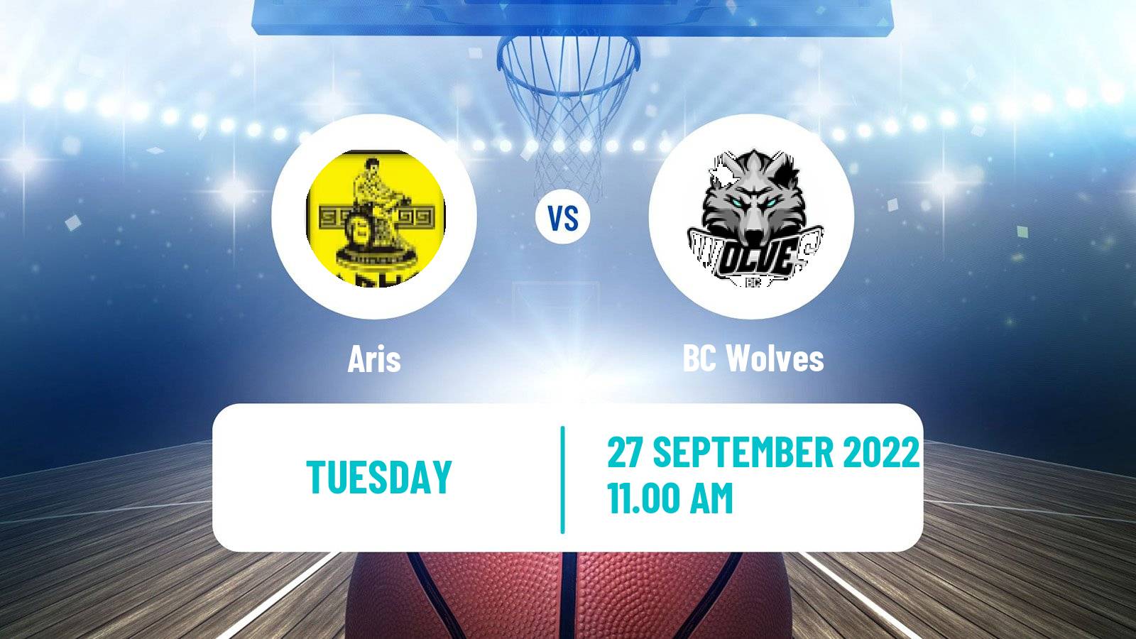 Basketball FIBA Europe Cup Aris - BC Wolves