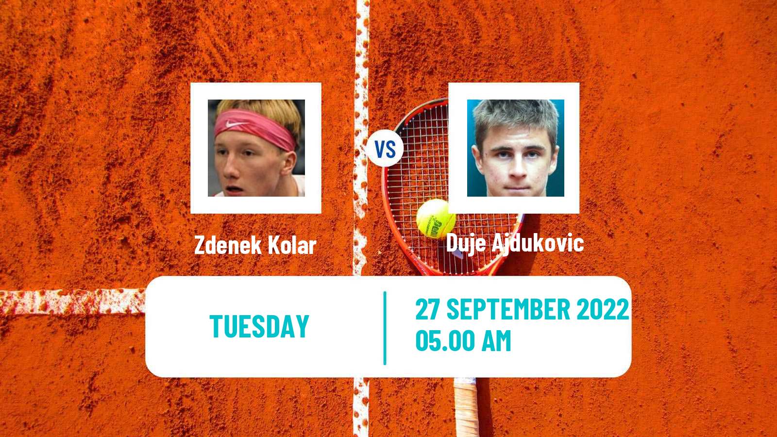 Tennis ATP Challenger Zdenek Kolar - Duje Ajdukovic
