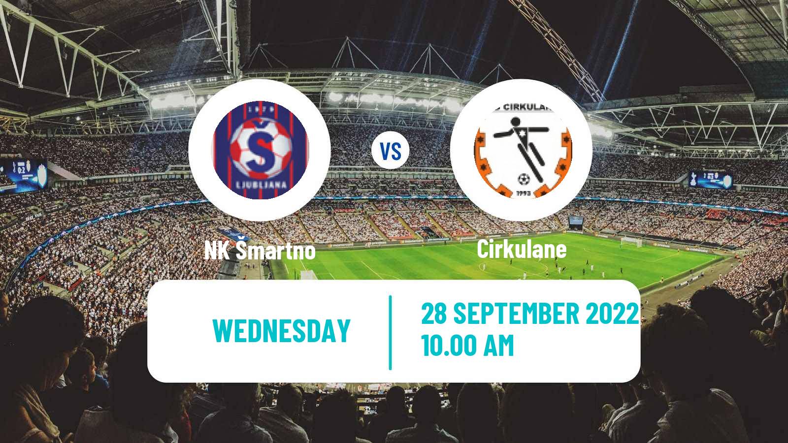 Soccer Slovenian 3 SNL East Šmartno - Cirkulane