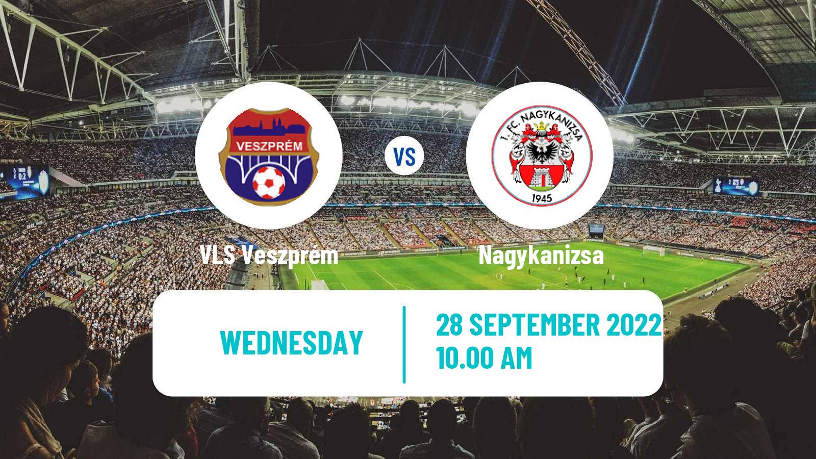 Soccer Hungarian NB III West VLS Veszprém - Nagykanizsa