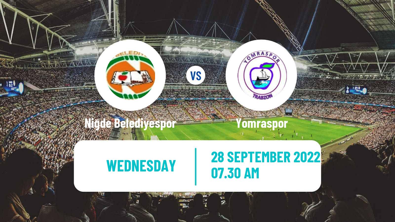 Soccer Turkish Cup Niğde Belediyespor - Yomraspor
