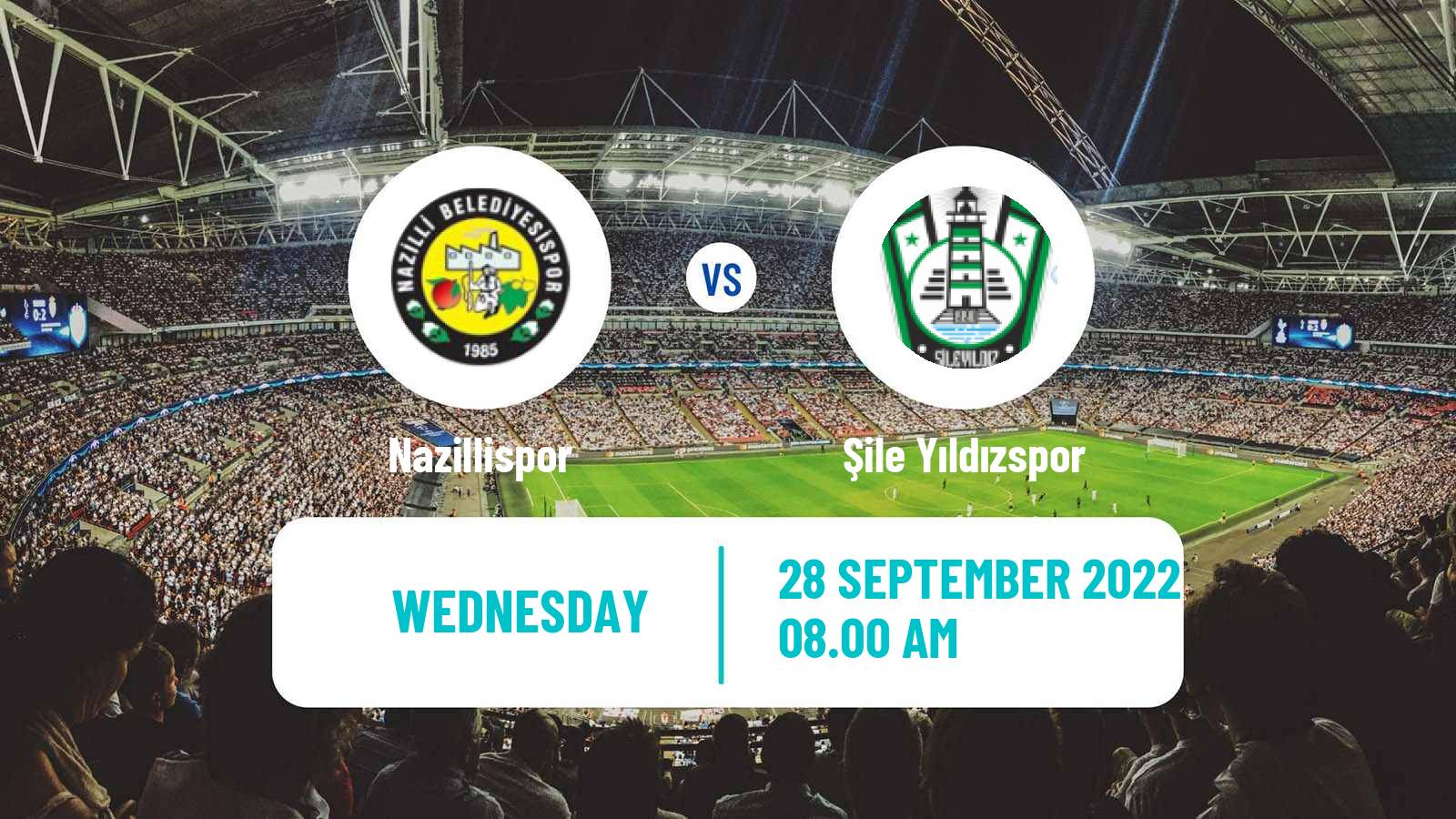 Soccer Turkish Cup Nazillispor - Şile Yıldızspor