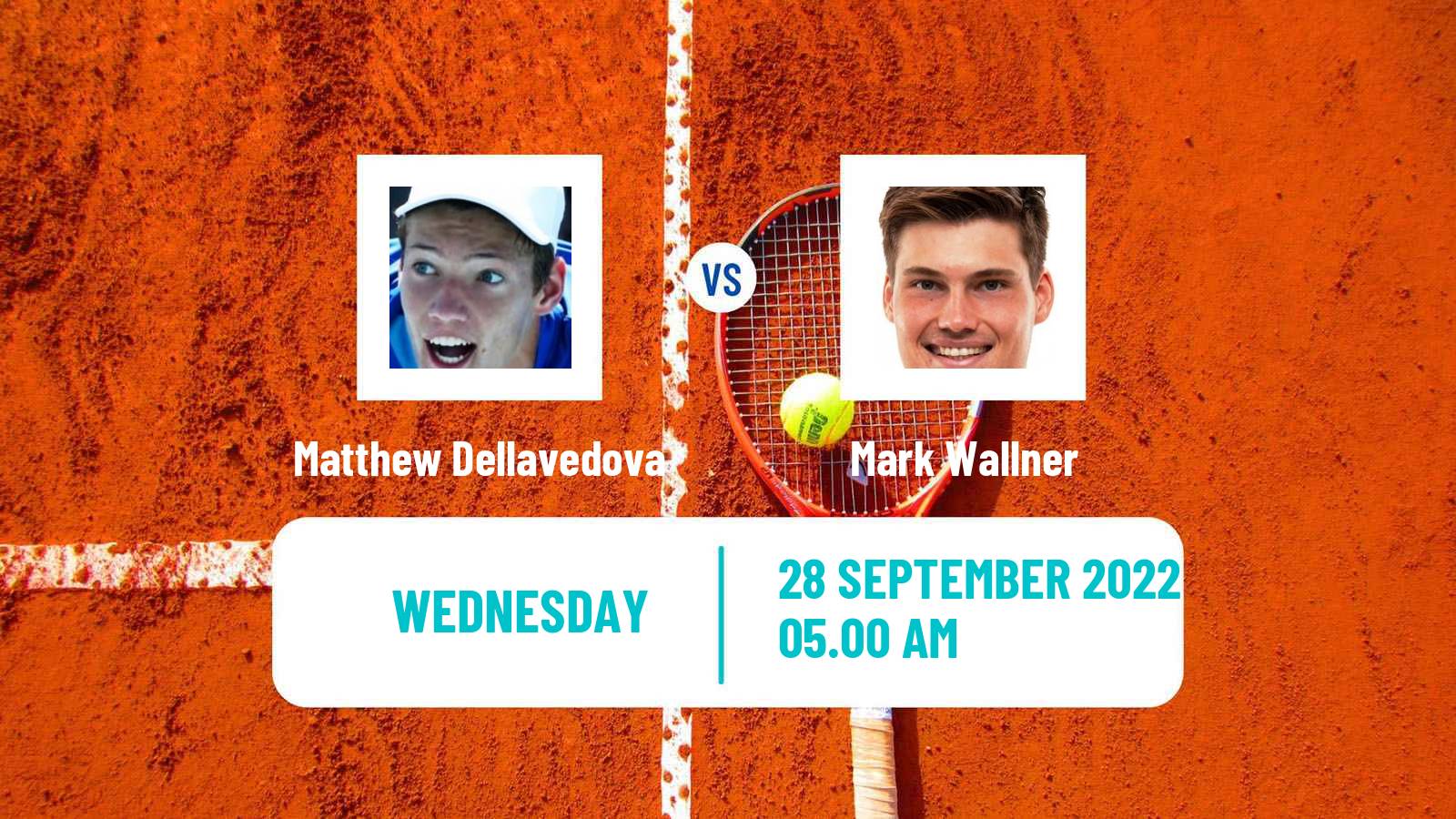 Tennis ITF Tournaments Matthew Dellavedova - Mark Wallner