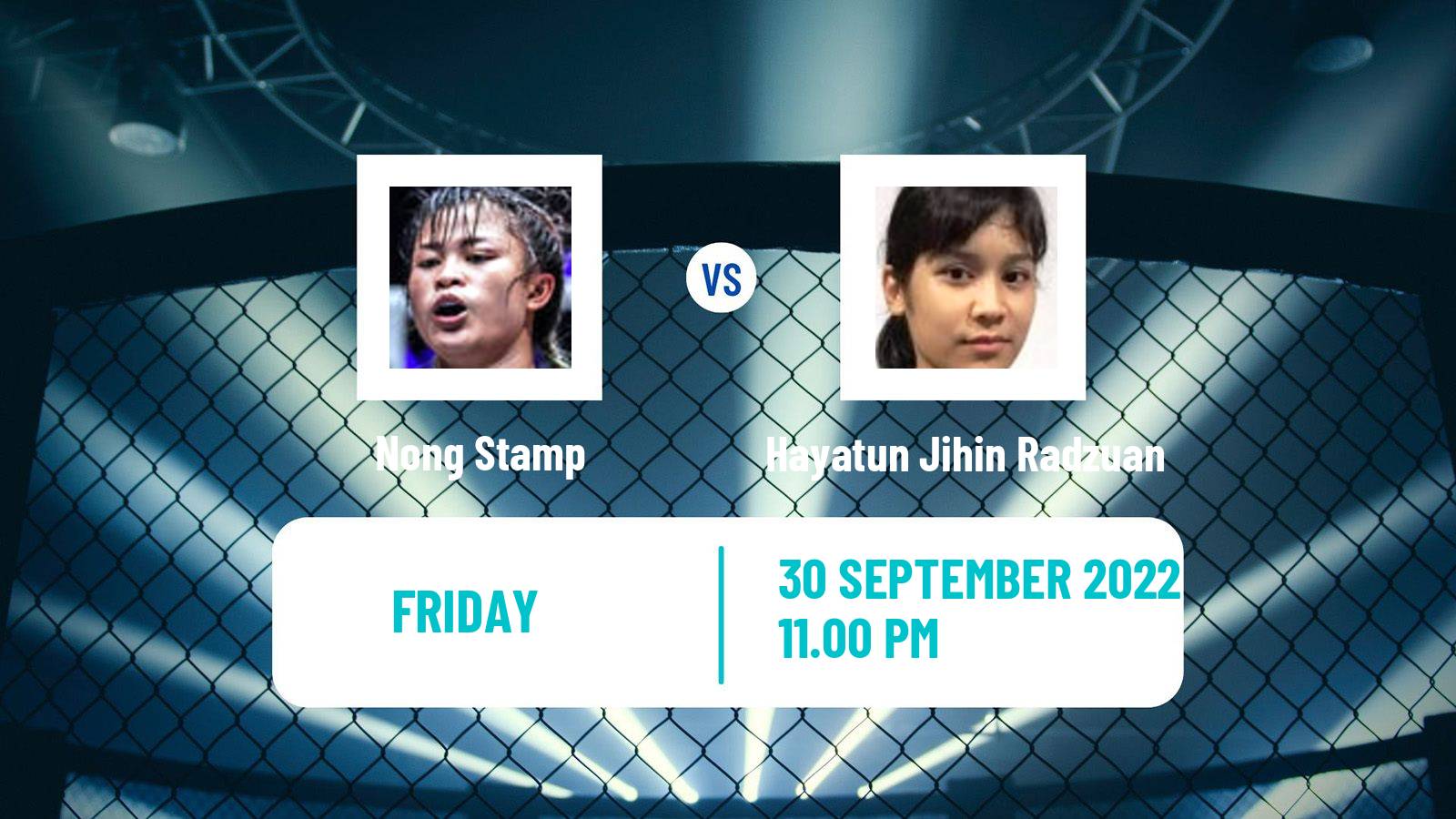 MMA MMA Nong Stamp - Hayatun Jihin Radzuan