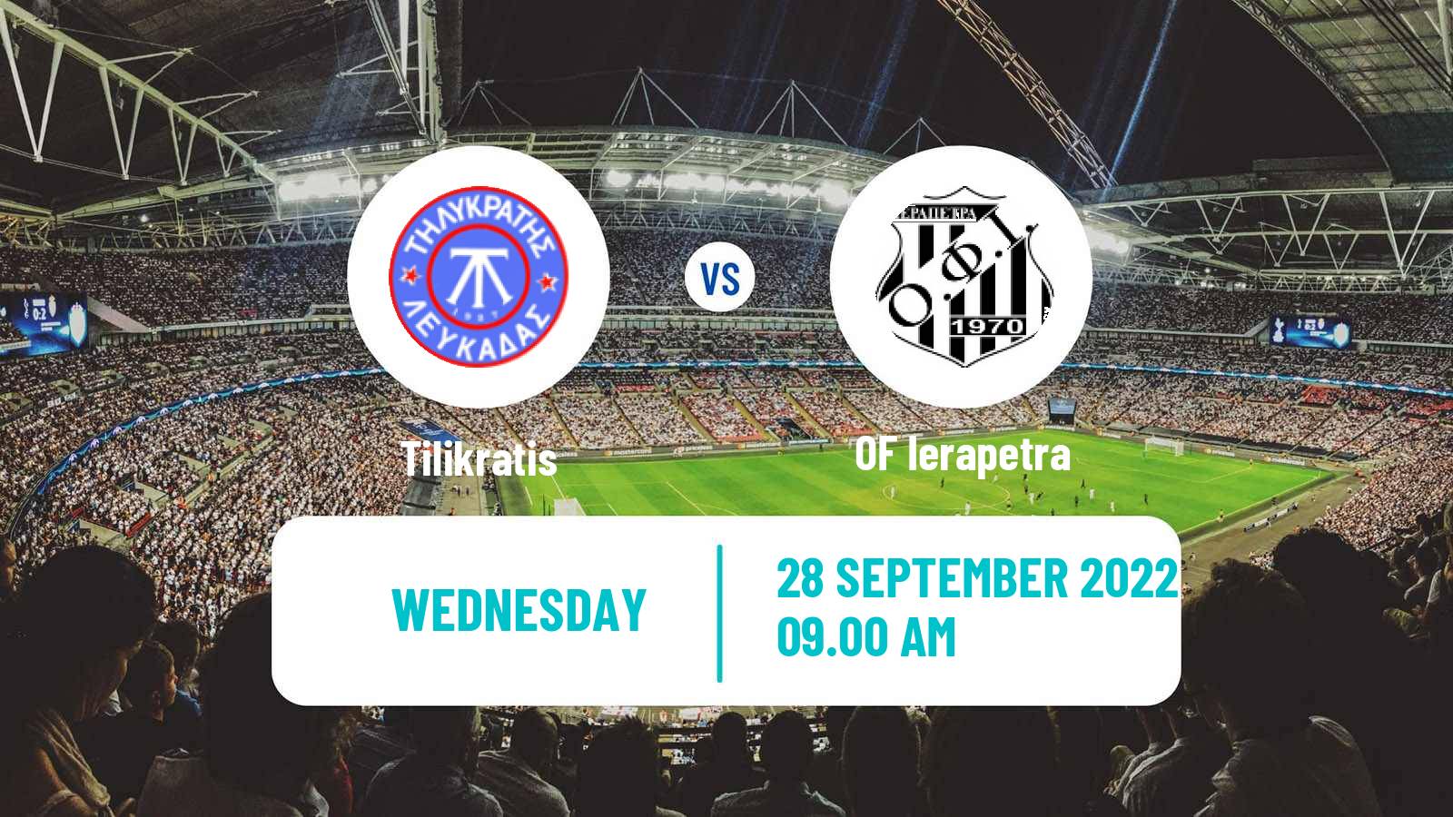 Soccer Greek Cup Tilikratis - OF Ierapetra