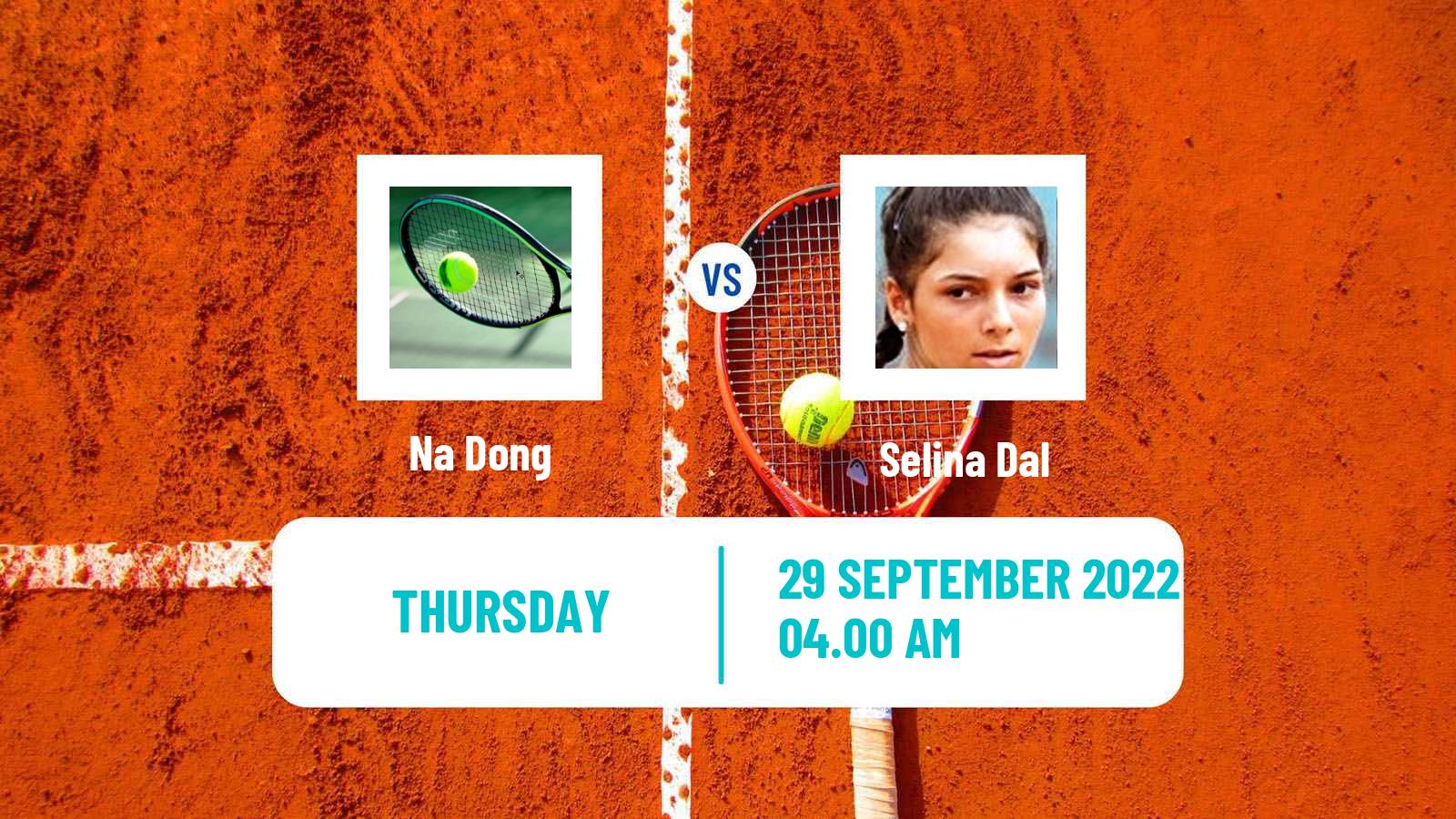 Tennis ITF Tournaments Na Dong - Selina Dal