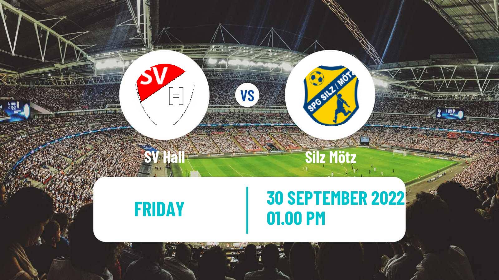 Soccer Austrian Regionalliga West - Tyrol Hall - Silz Mötz