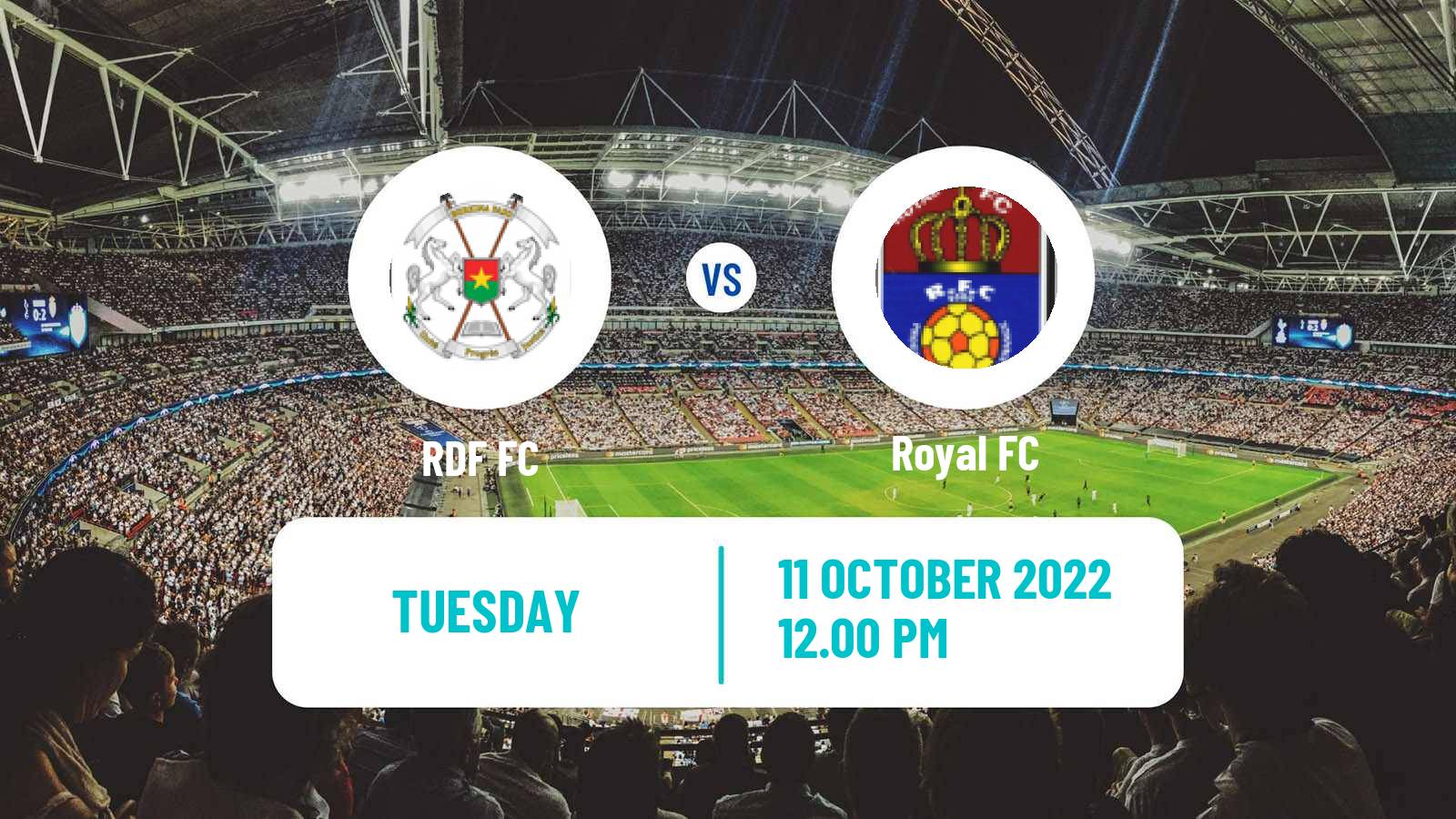 Soccer Burkina Faso Premier League RDF - Royal FC