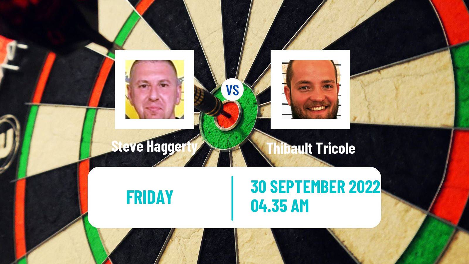Darts Darts Steve Haggerty - Thibault Tricole
