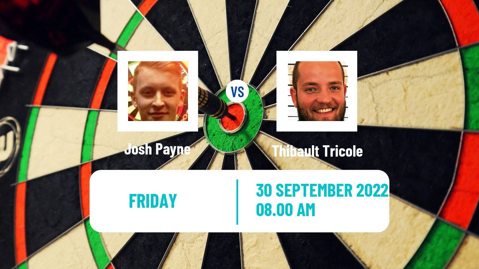 Darts Darts Josh Payne - Thibault Tricole